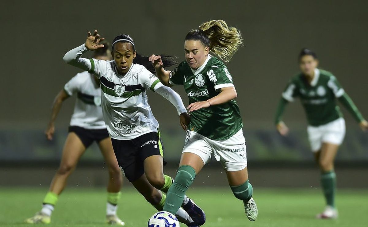 Palmeiras aposta em invencibilidade contra o América-MG para a estreia no Brasileirão Feminino