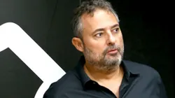 SP - SANTOS - 25/06/2025 - SANTOS, APRESENTACAO - Executivo de futebol Alexandre Mattos durante sua apresentacao oficial em coletiva de imprensa realizada no Vila Belmiro. Foto: Mauricio De Souza/AGIF