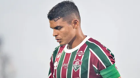 Thiago Silva jogador do Fluminense durante partida contra o Vasco no estadio Maracana pelo campeonato Copa Do Brasil 2025. Foto: Thiago Ribeiro/AGIF
