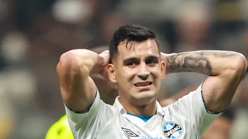 Cristaldo em campo pelo Tricolor Gaúcho.
