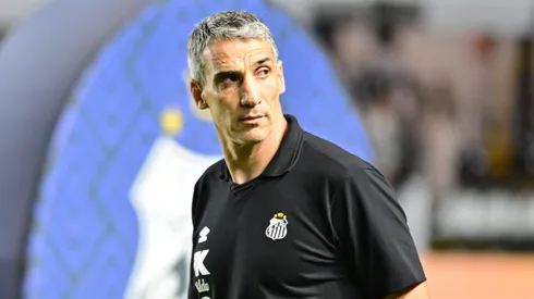 Vojvoda é o técnico do Santos. Foto: Jota Erre/AGIF
