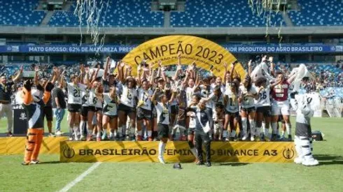 Equipe foi campeã da Série A3 em 2023. Foto: Divulgação
