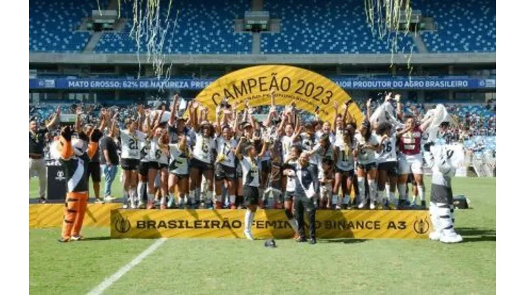 Equipe foi campeã da Série A3 em 2023. Foto: Divulgação