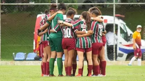 Fluminense foi campeão do Campeonato Brasileiro sub-18. Foto: Divulgação/Fluminense
