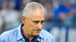Tite tecnico do Cruzeiro durante partida contra o America-MG no estadio Mineirao pelo campeonato Mineiro 2026. Foto: Fernando Moreno/AGIF