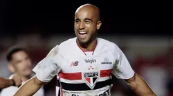 Lucas Moura abriu o placar para o São Paulo diante do Grêmio