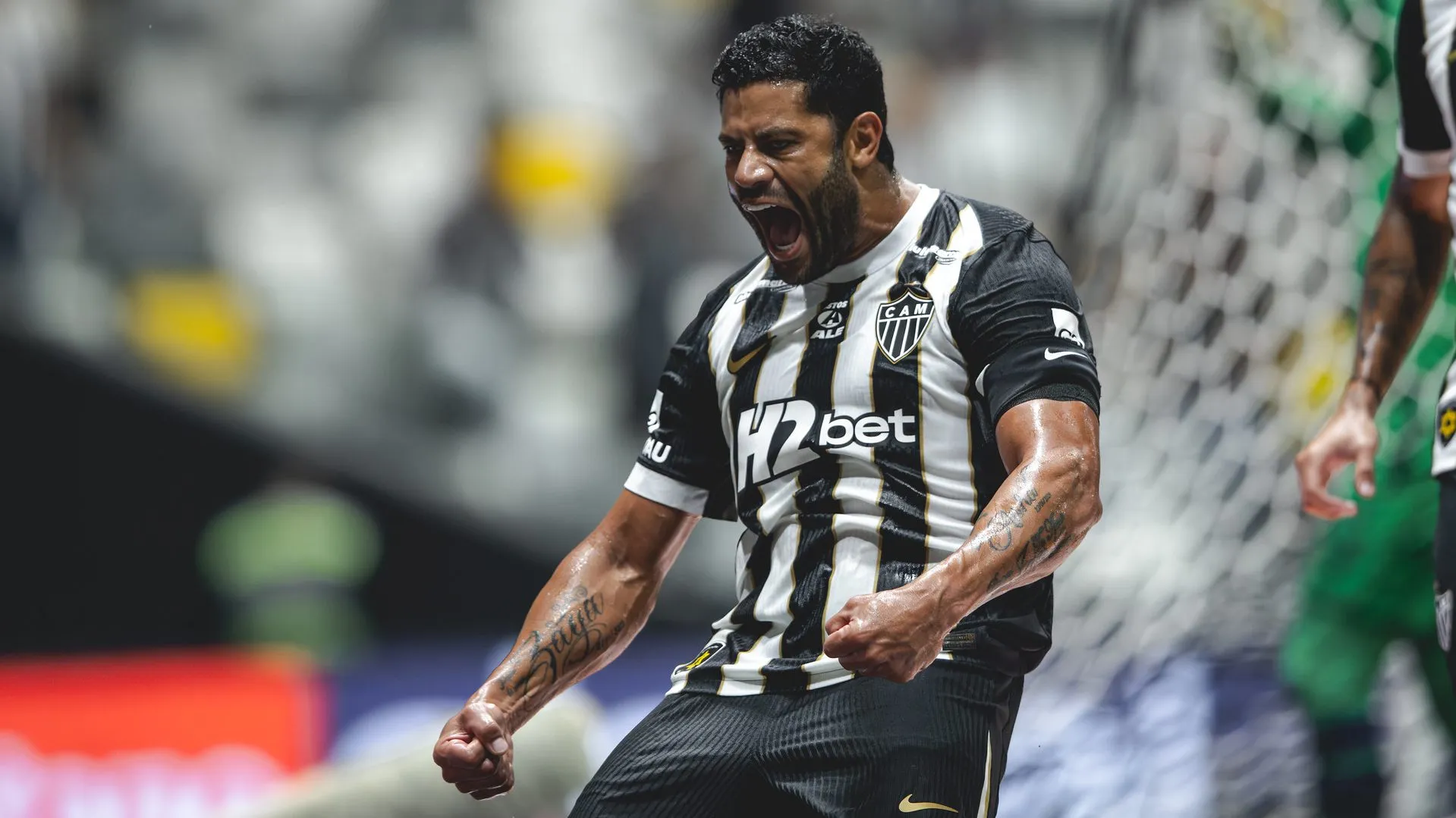 Hulk, atacante do Atlético Mineiro em partida pelo campeonato brasileiro (Foto: Pedro Souza / Atlético)