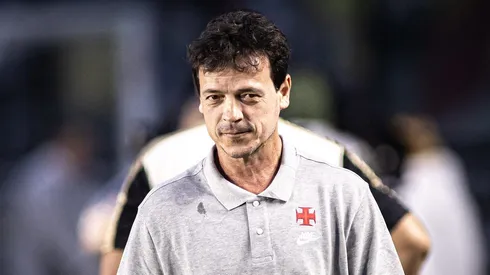 Fernando Diniz técnico do Vasco durante partida em São Januário

