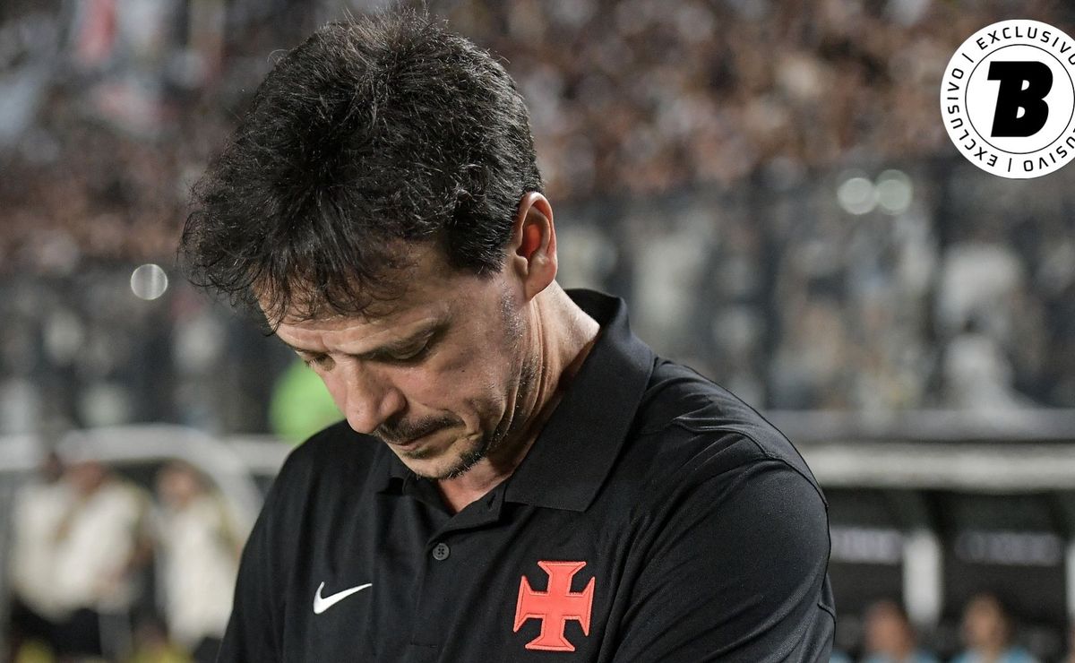 Vasco venceu apenas um dos últimos 11 jogos disputados pelo Brasileirão com Fernando Diniz
