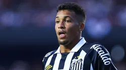 SP - SAO PAULO - 16/07/2023 - BRASILEIRO A 2023, SAO PAULO X SANTOS - Marcos Leonardo jogador do Sao Paulo durante partida contra o Santos no estadio Morumbi pelo campeonato Brasileiro A 2023. Foto: Marcello Zambrana/AGIF