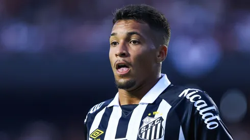 SP – SAO PAULO – 16/07/2023 – BRASILEIRO A 2023, SAO PAULO X SANTOS – Marcos Leonardo jogador do Sao Paulo durante partida contra o Santos no estadio Morumbi pelo campeonato Brasileiro A 2023. Foto: Marcello Zambrana/AGIF
