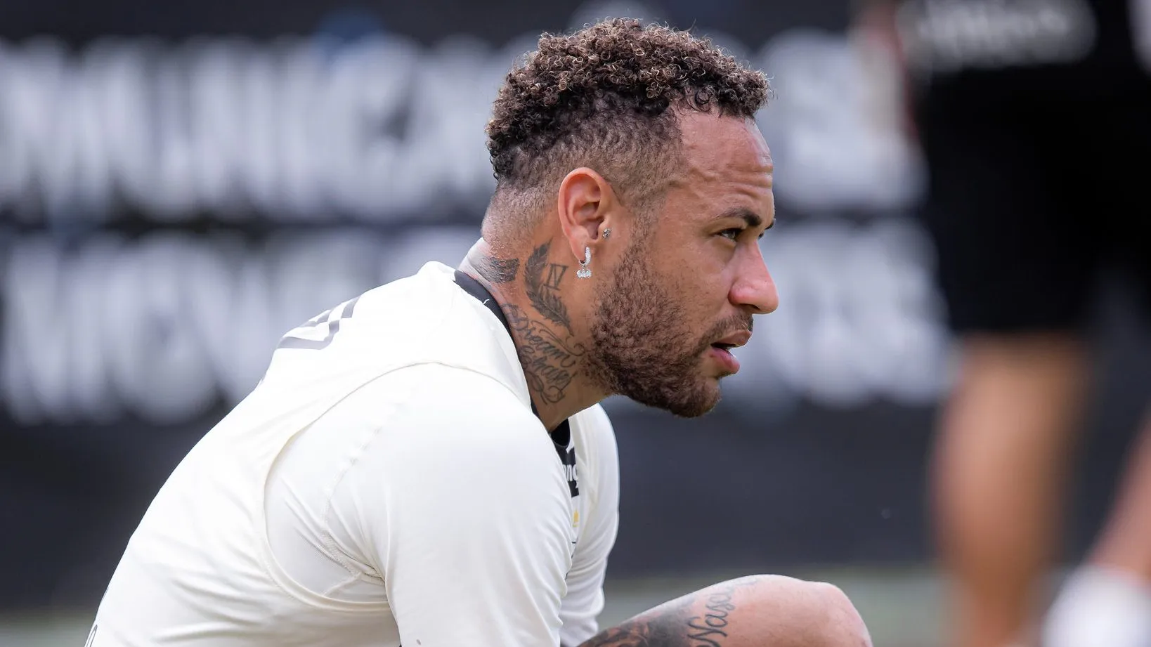 Neymar Júnior jogador do Santos