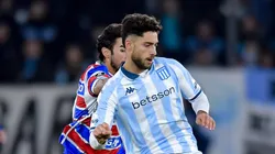 Marco Di Cesare com a camisa do Racing - Foto: Marcelo Endelli/Getty Images