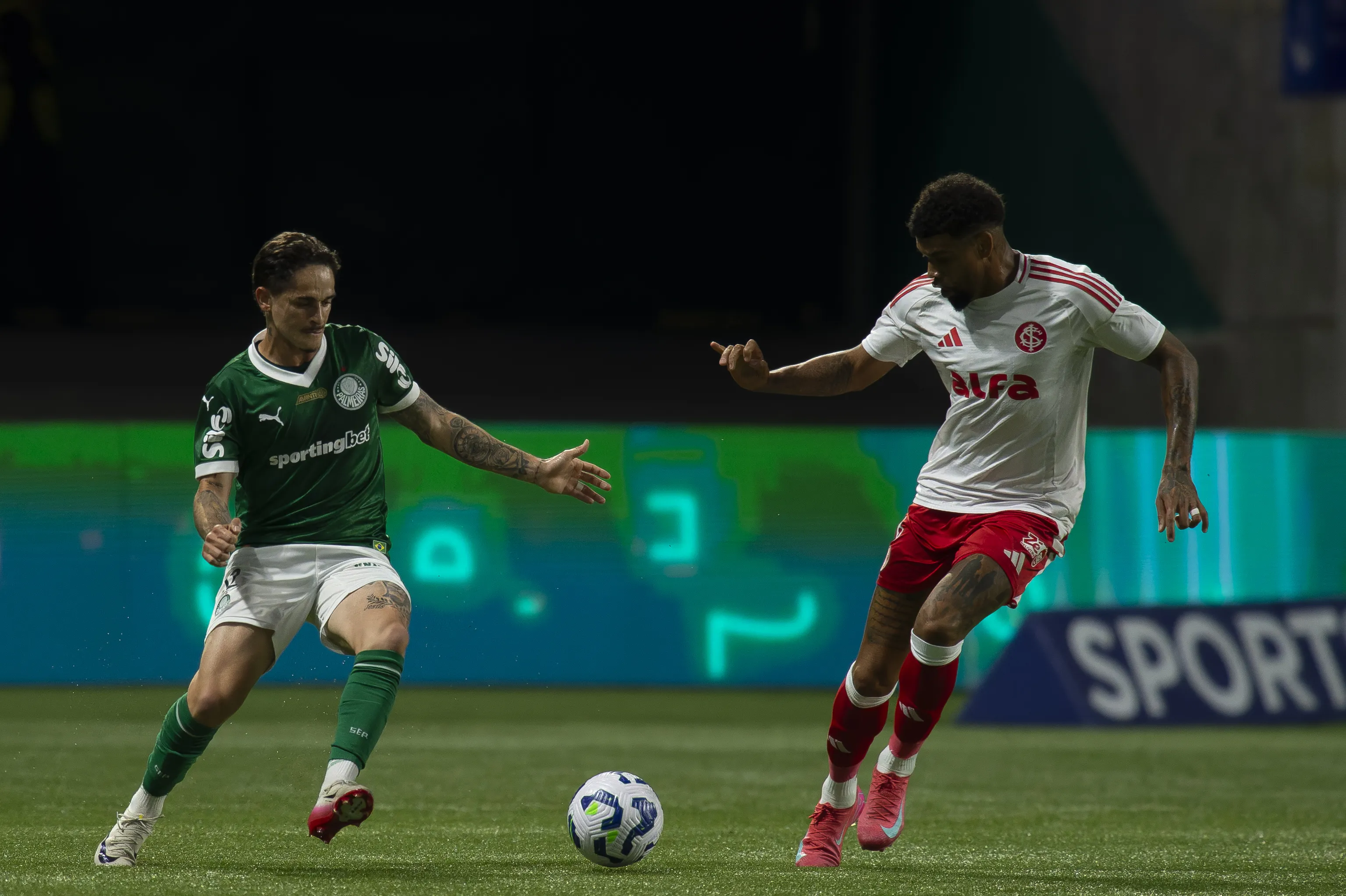 Último duelo entre as equipes ocorreu no Allianz Parque e o Palmeiras goleou por 4 a 1. Foto: Anderson Romão/AGIF