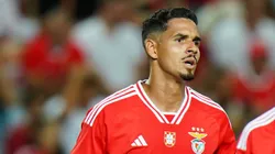 Lucas Veríssimo durante jogo pelo Benfica, clube que ele defendeu no passado.