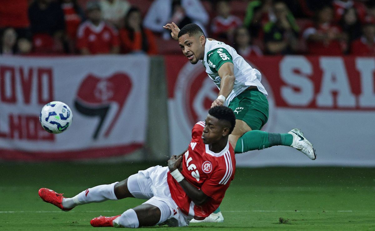 Internacional é o único rival da Série A que impõe até hoje retrospecto negativo ao Palmeiras
