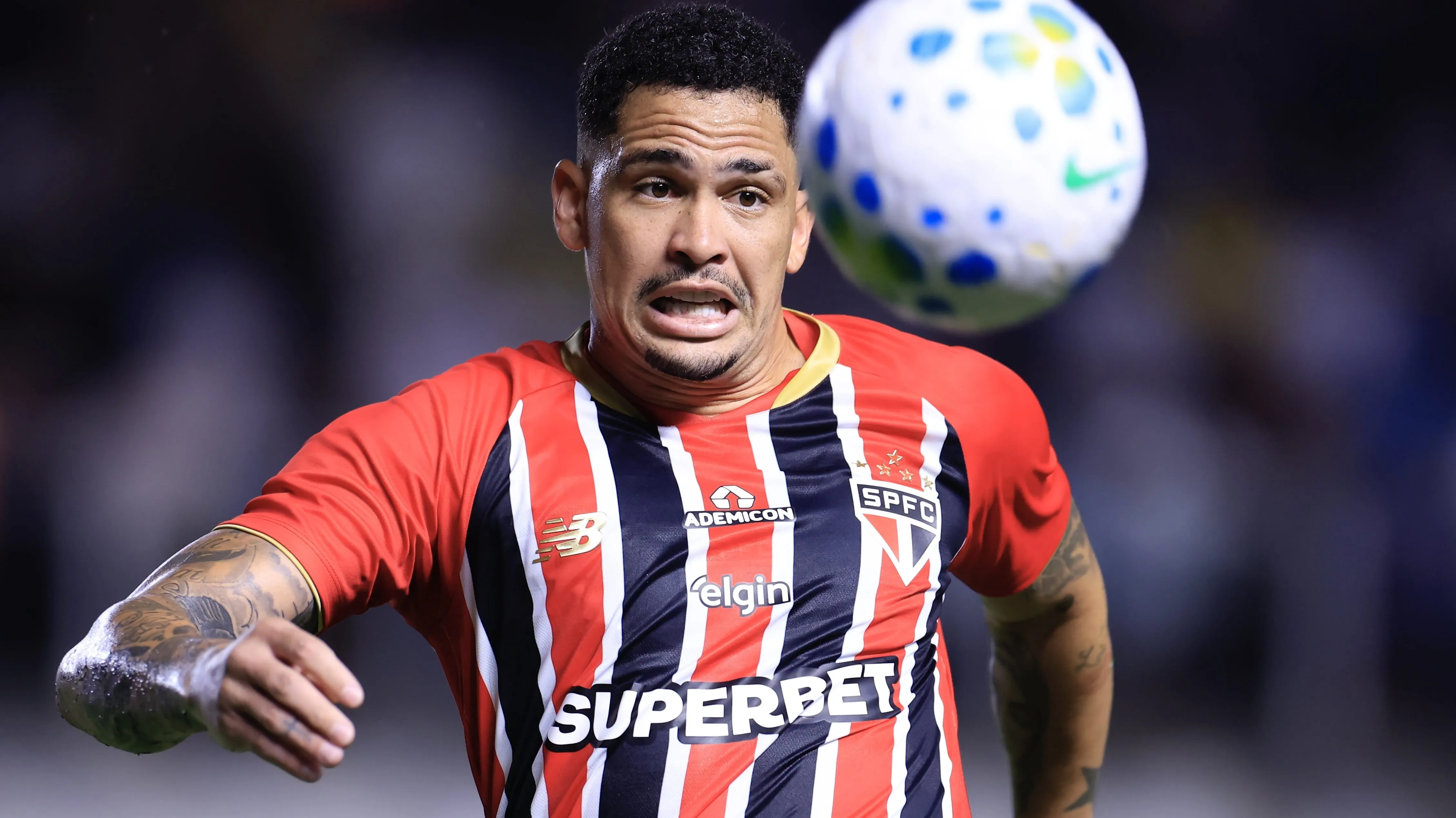 Luciano renova com o São Paulo. Foto: Marcello Zambrana/AGIF