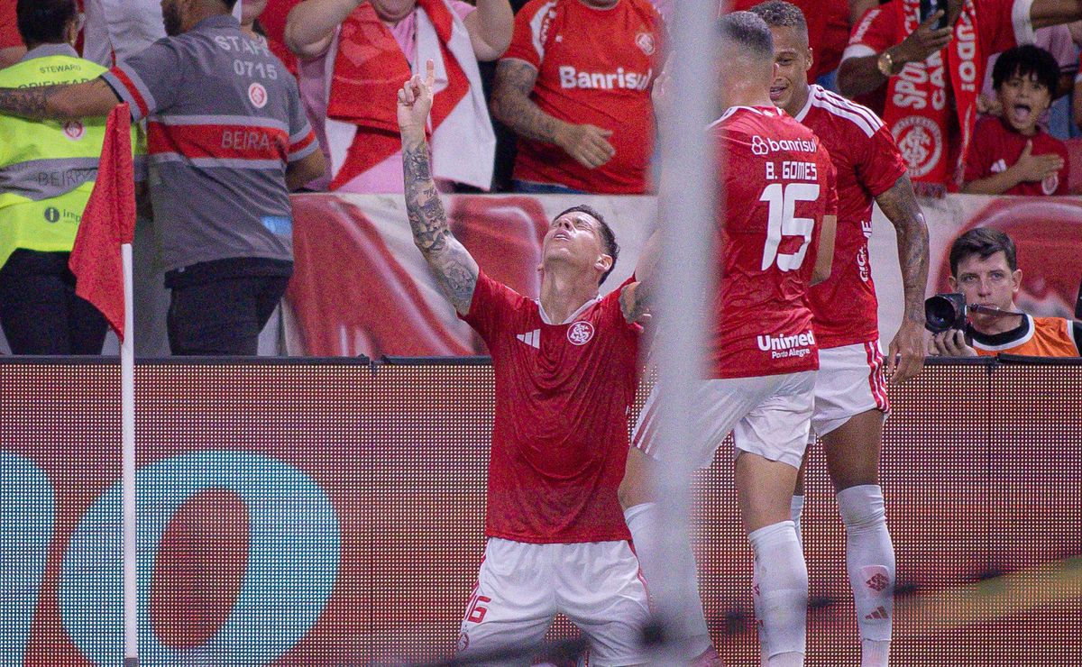 Ronaldo marca golaço, mas Internacional sai derrotado para o Palmeiras pelo Brasileirão