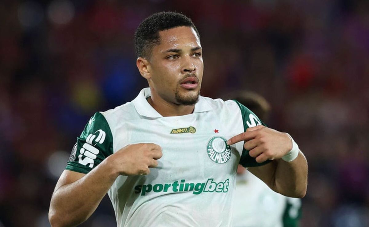 Vitor Roque resolve e Palmeiras vence o Internacional fora de casa pelo Brasileirão