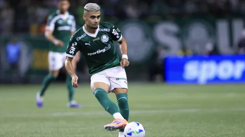 SP – SAO PAULO – 30/10/2025 – COPA LIBERTADORES 2025, PALMEIRAS X LDU – Andreas jogador do Palmeiras durante partida contra o LDU no estadio Arena Allianz Parque pelo campeonato Copa Libertadores 2025. Foto: Marcello Zambrana/AGIF