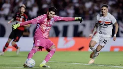 SP - SAO PAULO - 28/01/2026 - BRASILEIRO A 2026, SAO PAULO X FLAMENGO - Rossi goleiro do Flamengo durante partida contra o Sao Paulo no estadio Morumbi pelo campeonato Brasileiro A 2026. Foto: Marcello Zambrana/AGIF