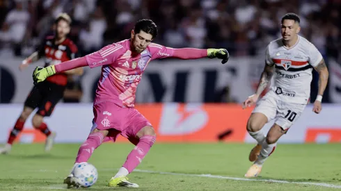 SP – SAO PAULO – 28/01/2026 – BRASILEIRO A 2026, SAO PAULO X FLAMENGO – Rossi goleiro do Flamengo durante partida contra o Sao Paulo no estadio Morumbi pelo campeonato Brasileiro A 2026. Foto: Marcello Zambrana/AGIF