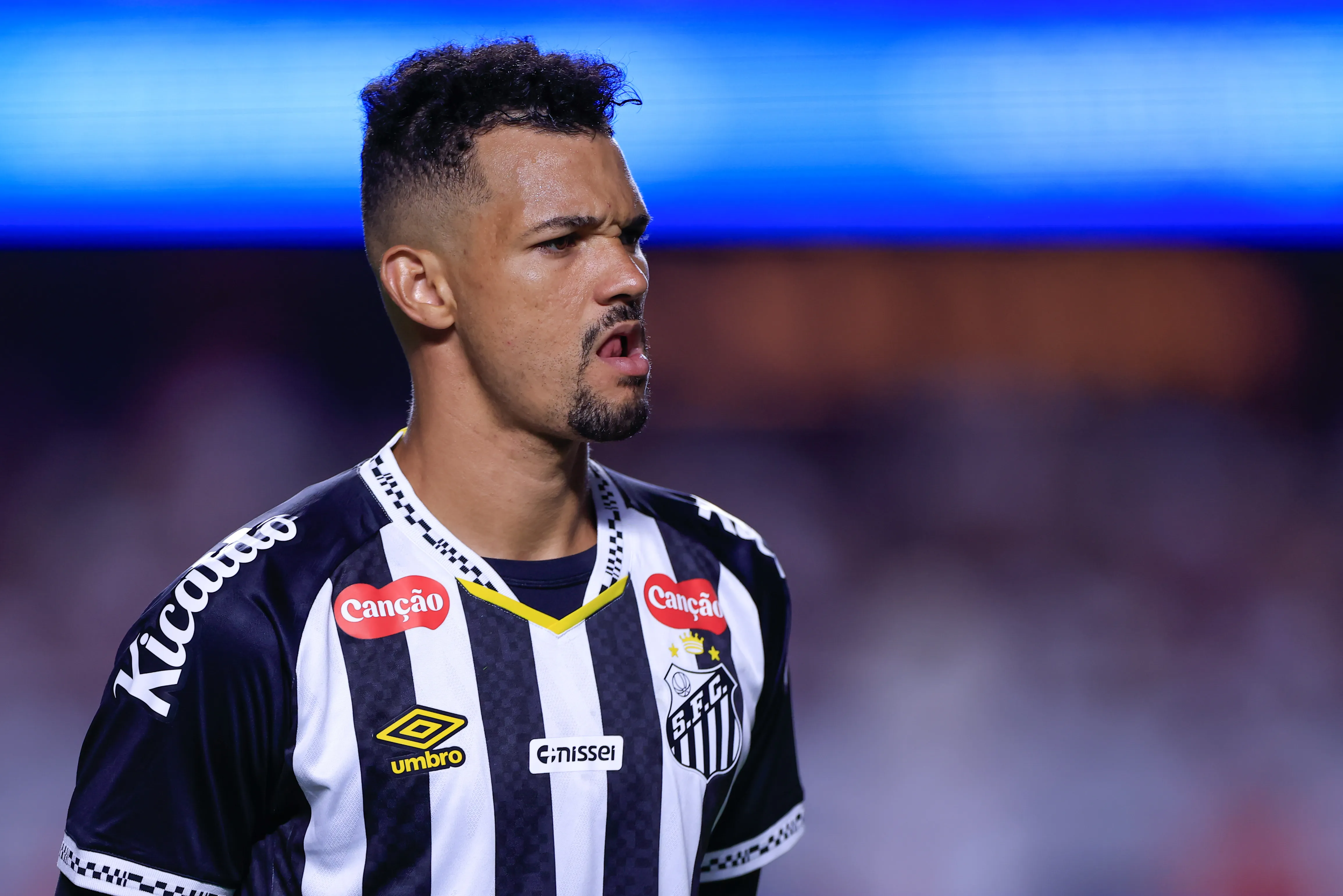 SP – SAO PAULO – 31/01/2026 – PAULISTA 2026, SAO PAULO X SANTOS – Ze Ivaldo jogador do Santos durante partida contra o Sao Paulo no estadio Morumbi pelo campeonato Paulista 2026. Foto: Marcello Zambrana/AGIF
