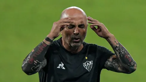 Jorge Sampaoli não é mais técnico do Galo.