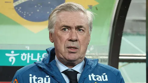 Ancelotti na Seleção Brasileira. Foto: Chung Sung-Jun/Getty Images