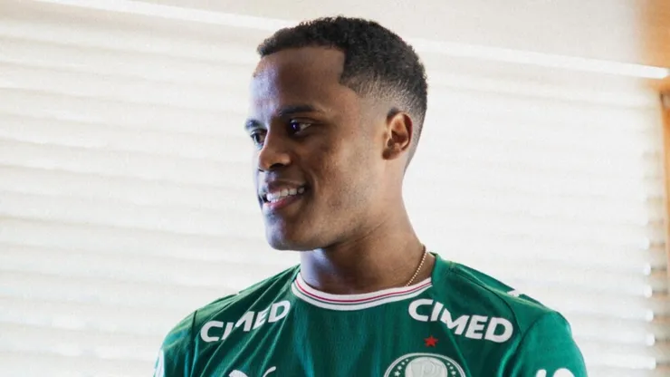 Jhon Arias, meia colombiano do Palmeiras