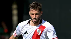 Matías Viña, lateral-esquerdo uruguaio do River Plate - Foto: Marcelo Endelli/Getty Images