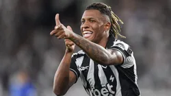 Danilo jogador do Botafogo comemora seu gol durante partida contra o Cruzeiro no estadio Engenhao pelo campeonato Brasileiro A 2026. Foto: Thiago Ribeiro/AGIF