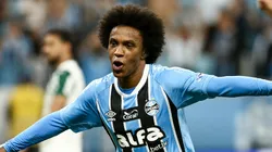 Willian, atacante do Grêmio em partida pelo campeonato brasileiro (Foto: Pedro H. Tesch/Getty Images)