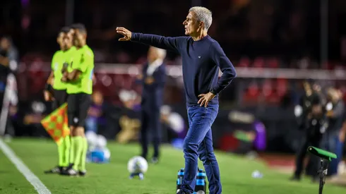 Luís Castro, técnico do Grêmio em partida pelo campeonato brasileiro (Foto: Lucas Uebel / Grêmio)