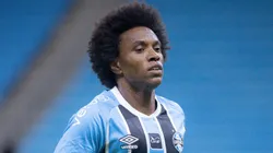 RS - PORTO ALEGRE - 14/01/2026 - GAUCHO 2026, GREMIO X SAO JOSE - Willian jogador do Gremio durante partida contra o Sao Jose no estadio Arena do Gremio pelo campeonato Gaucho 2026. Foto: Maxi Franzoi/AGIF