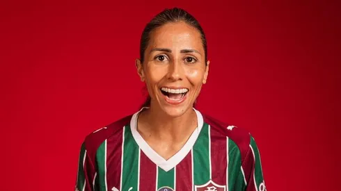 Driely é a nova contratação do Fluminense – Foto: Marina Garcia/FFC