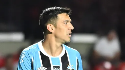Balbuena jogador do Gremio durante partida contra o Sao Paulo no estadio Morumbi pelo campeonato Brasileiro A 2026. Foto: Jota Erre/AGIF