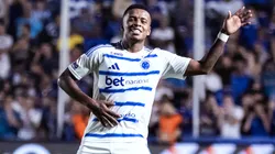 Keny Arroyo marcou para o Cruzeiro no duelo em Patos de Minas - Foto: Gustavo Aleixo/Cruzeiro