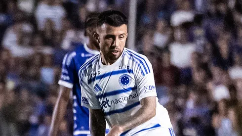 Matheus Pereira em URT x Cruzeiro. Foto: Gustavo Aleixo/Cruzeiro