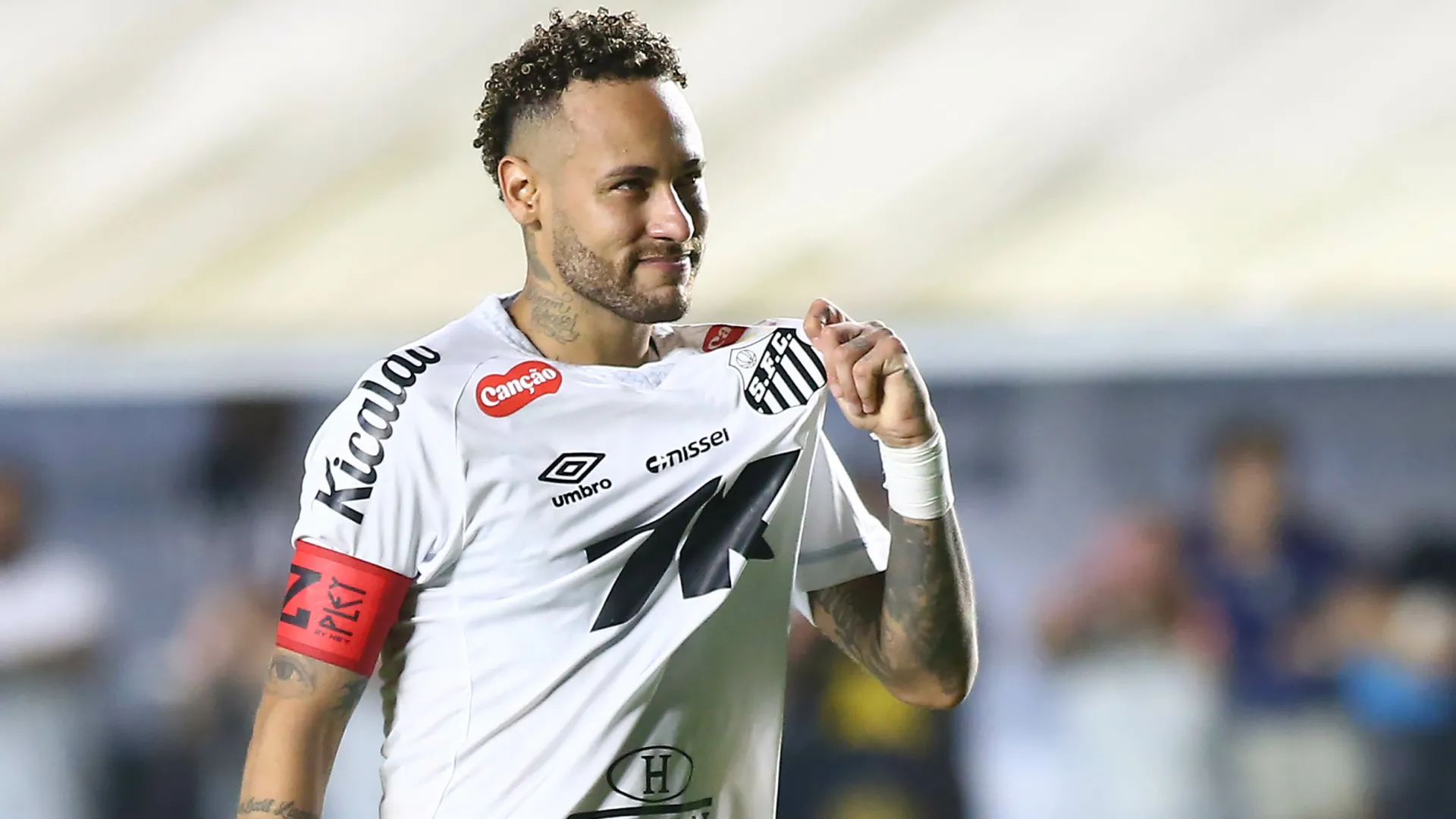 Neymar é a principal novidade do Santos contra o Velo Clube – Foto: Mauricio De Souza/AGIF