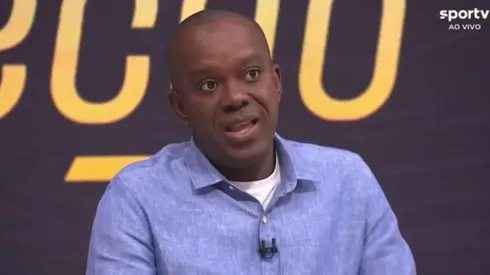 PC Oliveira aponta que o Cruzeiro foi prejudicado – Foto: Reprodução / SporTV