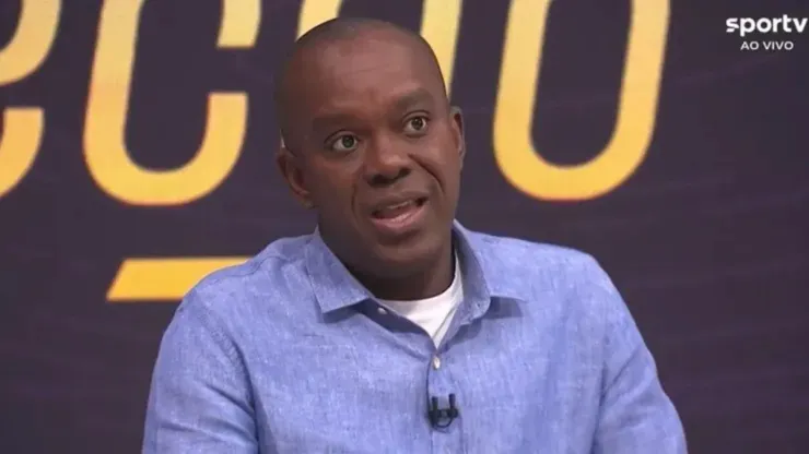 PC Oliveira aponta que o Cruzeiro foi prejudicado - Foto: Reprodução / SporTV