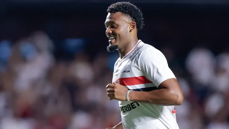 SP - SAO PAULO - 28/01/2026 - BRASILEIRO A 2026, SAO PAULO X FLAMENGO - Sabino jogador do Sao Paulo durante partida contra o Flamengo no estadio Morumbi pelo campeonato Brasileiro A 2026. Foto: Marcello Zambrana/AGIF