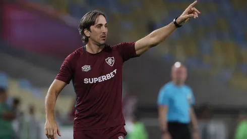 Zubeldía prepra mudanças no Fluminense contra o Bangu – Foto: Wagner Meier/Getty Images