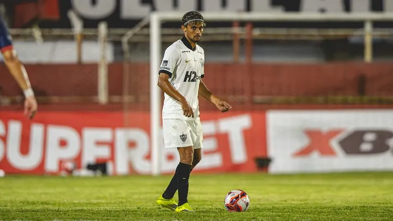 Scarpa analisou o momento do Atlético-MG. Foto: Pedro Souza/Atlético-MG