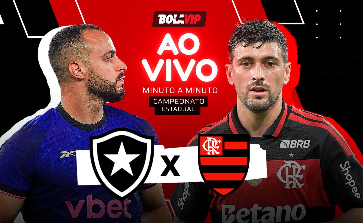 Botafogo x Flamengo AO VIVO – Campeonato Carioca 2026 em tempo real