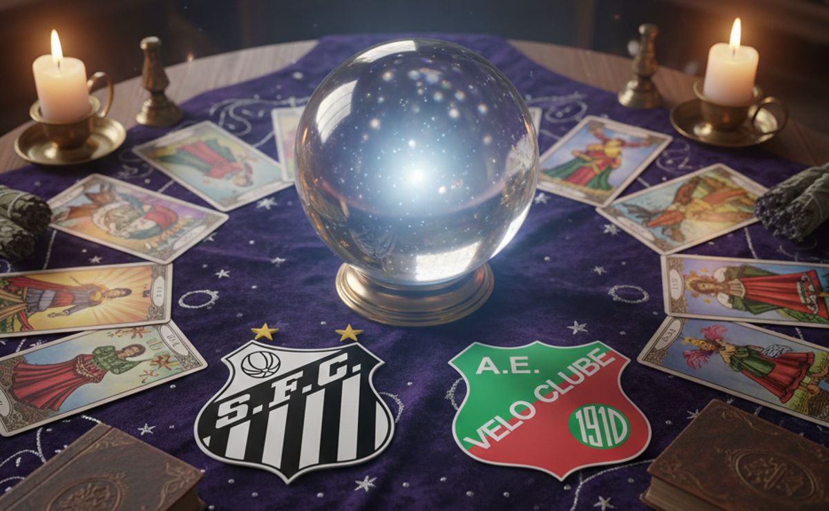 Santos x Velo Clube: vidente revela previsão e aponta favorito para vencer no Campeonato Paulista