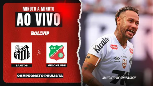 Santos x Velo Clube é transmitido ao vivo pelo Bolavip Brasil. Foto: Mauricio de Souza – AGIF