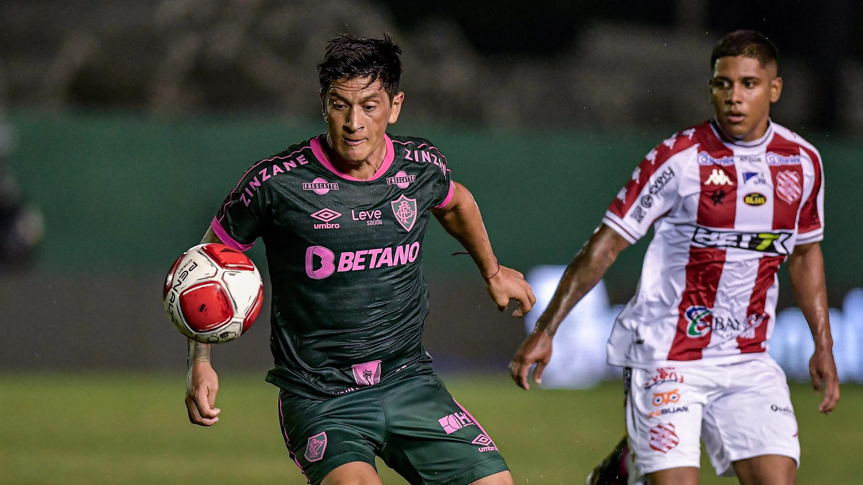 Cano jogador do Fluminense durante partida contra o Bangu no estadio Luso Brasileiro pelo campeonato Carioca 2024. Foto: Thiago Ribeiro/AGIF