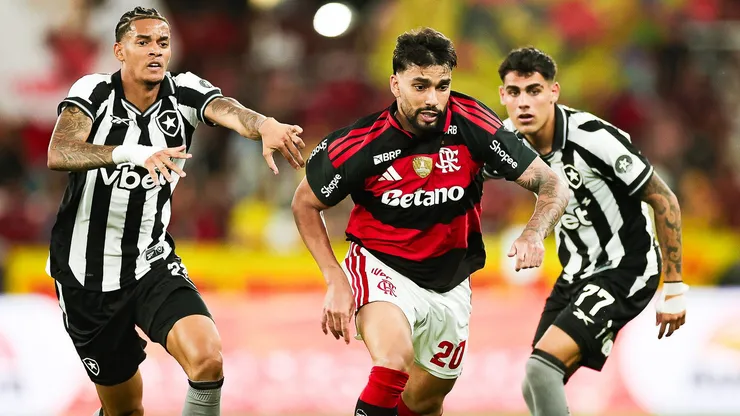Paquetá em Botafogo x Flamengo. Fotos: Gilvan de Souza/Flamengo